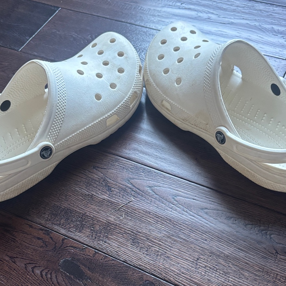 CROCS Men's Cream Sandals - Picture 5 of 5